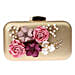 3D Floral Design Clutch