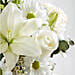 Beautiful White Flowers Vase