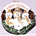 Snowman Wreath