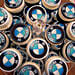 BMW Themed Truffle Cupcakes