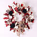 Preserved Black Roses Wreath