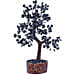 Black Agate Stone Handcrafted Wishing Tree