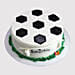 Delicious Football Truffle Cake