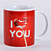 I Love You Coffee Mug & Cushion Combo