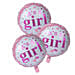 Its A Girl Foil Balloons