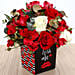 Romantic Flowers with Toblerone Chocolates