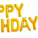 Happy Birthday Colourful Balloon Decor