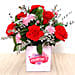 Valentines Love You Flower Vase