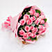 Passionate 20 Pink Roses Bouquet