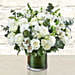 Glamorous White Flowers Vase