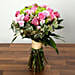 Bouquet of Roses Hydrangeas and Carnations