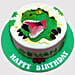 Dinosaur Fondant Truffle Cake