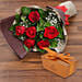 6 Red Roses and Godiva Chocolate Combo