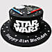 Star Wars Truffle Cake