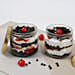 Set of 2 Tempting Black Forest Jar Cakes