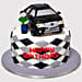 Designer Car Truffle Cake