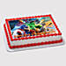 Avengers Superheroes Photo Cake Truffle