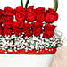 Decorative Red Roses Pot