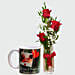 Lovable Roses and Personalised Mug