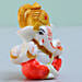 White Lord Ganesha Idol