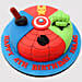 Avengers Special Fondant Cake Truffle