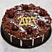 New Year Blackforest Cake