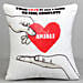 Love Is All I Need Personalised Cushion and Mug Combo