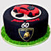 Lamborghini Themed Truffle Cake