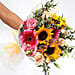 Harmonic Roses and Suflower Mixed Bouquet