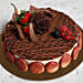 Luscious Triple Chocolate Cake 4 Portion