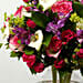 Roses Lilies and Alstroemeria Flower Arrangement