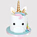 Unicorn Truffle Cake