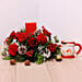 Beautiful Flower Arrangement And Mug
