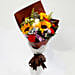 Pretty Flower Bunch & Vanilla Cake- 1 Kg
