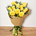 Bright Yellow Roses Bouquet